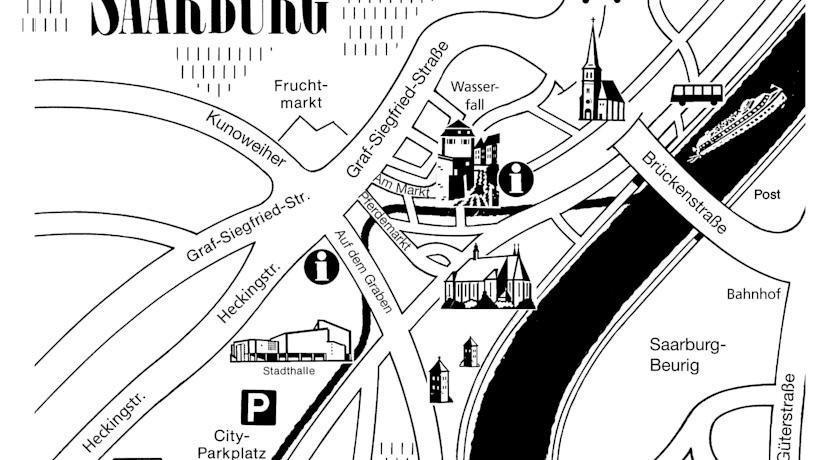 Hotel Restaurant Zunftstube Saarburg Eksteriør billede